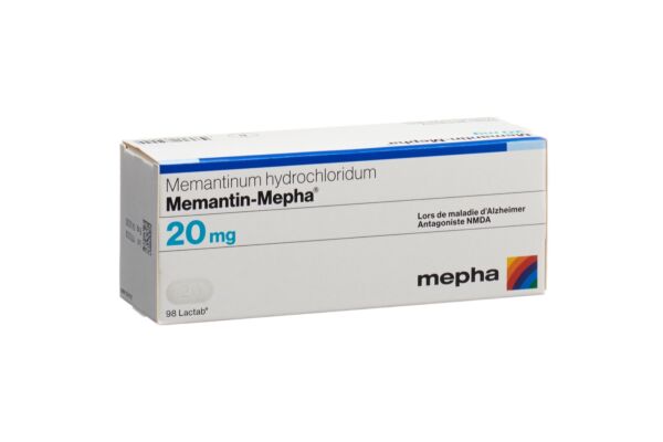 Memantin-Mepha Lactab 20 mg 98 Stk