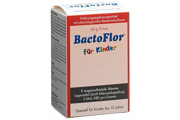 Bactoflor pour enfants pdr bte 60 g