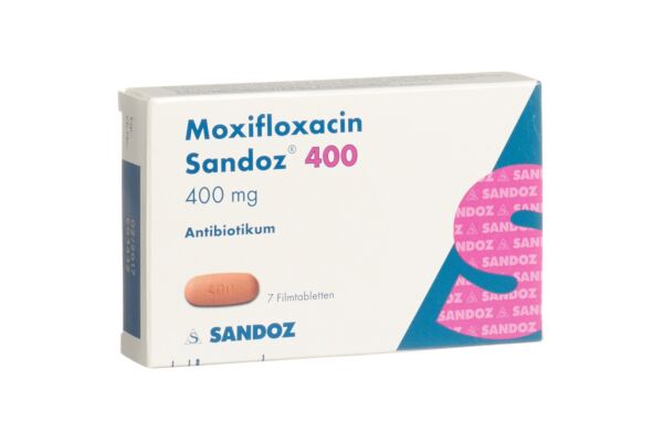 Moxifloxacin Sandoz Filmtabl 400 mg 7 Stk