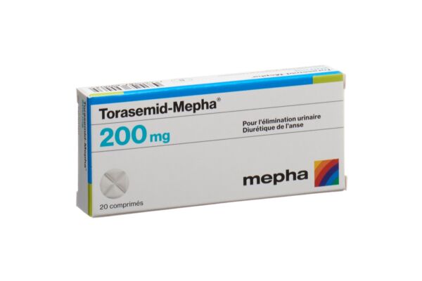 Torasemid-Mepha cpr 200 mg 20 pce