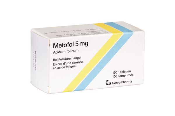 Metofol Tabl 5 mg 100 Stk
