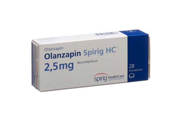 Olanzapin Spirig HC Filmtabl 2.5 mg 28 Stk