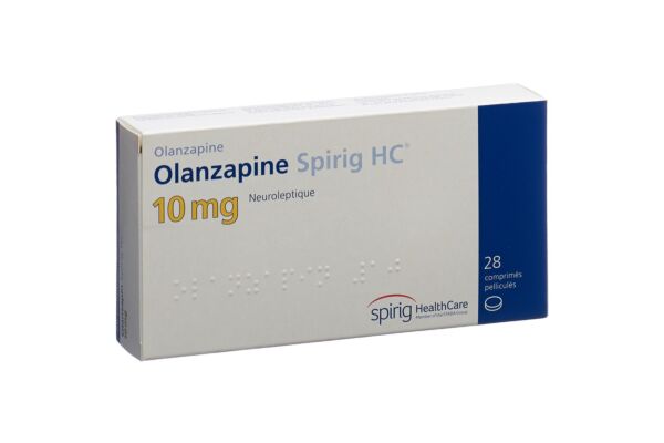 Olanzapin Spirig HC Filmtabl 10 mg 28 Stk