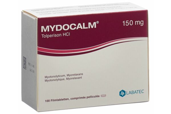 Mydocalm Filmtabl 150 mg 100 Stk