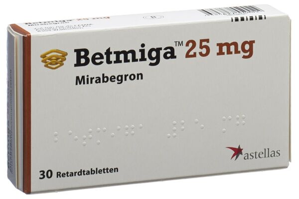 Betmiga Ret Tabl 25 mg 10 Stk
