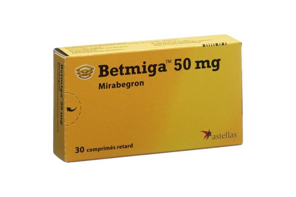 Betmiga cpr ret 50 mg 30 pce