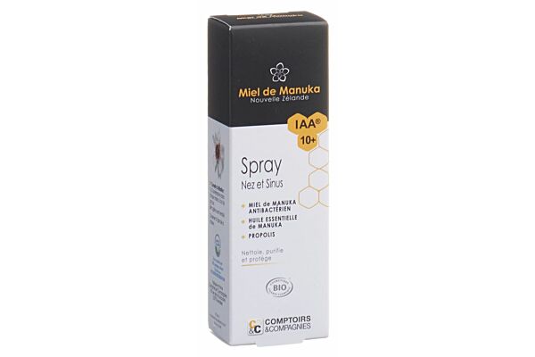 Comptoirs&Compagnies spray nasal au miel de Manuka 15 ml