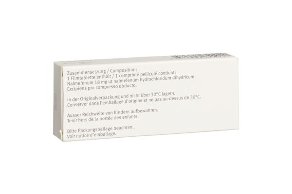 Selincro cpr pell 18 mg 14 pce