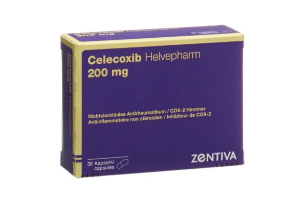 Celecoxib Helvepharm Kaps 200 mg 30 Stk