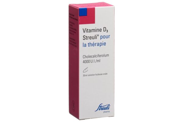 Vitamin D3 Streuli 4000 IE/ml zur Therapie Lösung zum Einnehmen Fl 30 ml