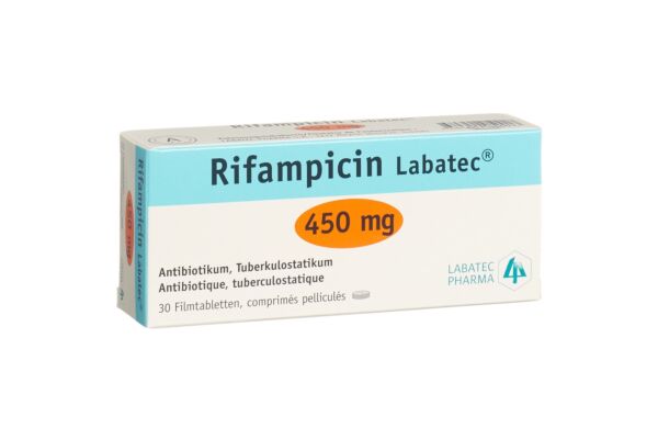 Rifampicin Labatec cpr pell 450 mg 30 pce