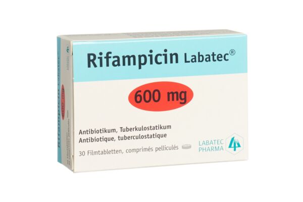Rifampicin Labatec Filmtabl 600 mg 30 Stk