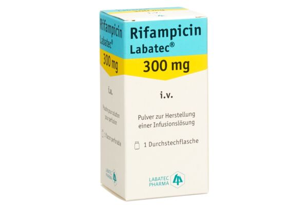 Rifampicin Labatec subst sèche 300 mg i.v. flac