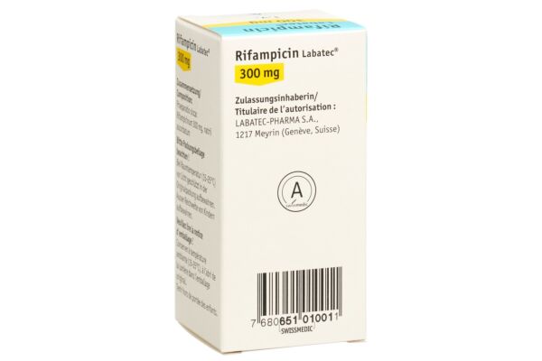 Rifampicin Labatec Trockensub 300 mg i.v. Durchstf