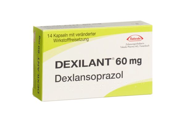 Dexilant caps ret 60 mg 14 pce