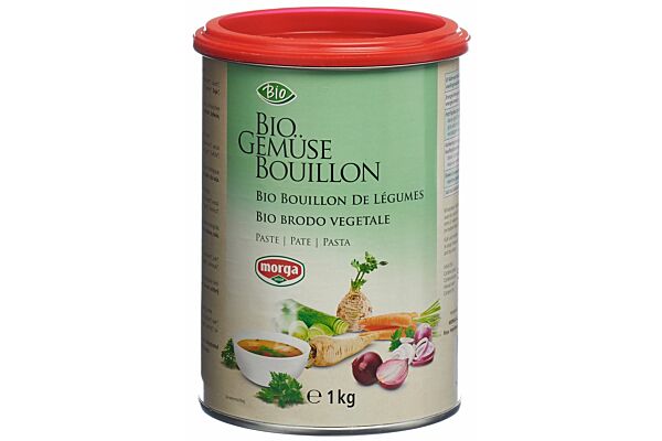 Morga Gemüse Bouillon Paste Bio Ds 1000 g