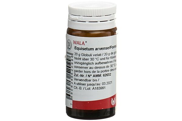 Wala Equisetum arvense/Formica Glob 20 g