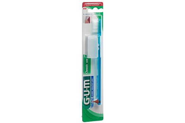 GUM Classic brosse à dents compact soft 4 rangs
