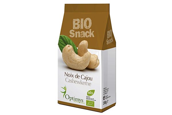 Optimys noix de cajou bio 200 g