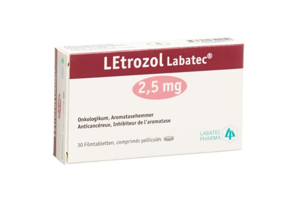 Letrozol Labatec Filmtabl 2.5 mg 30 Stk