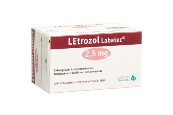 Letrozol Labatec Filmtabl 2.5 mg 100 Stk