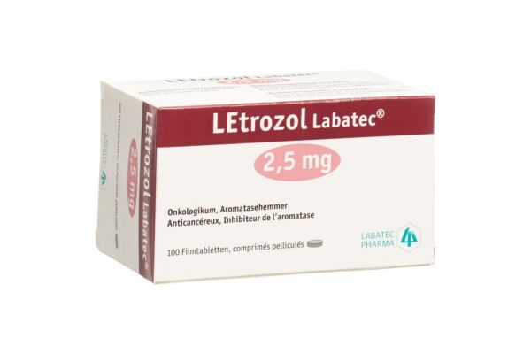 Letrozol Labatec cpr pell 2.5 mg 100 pce