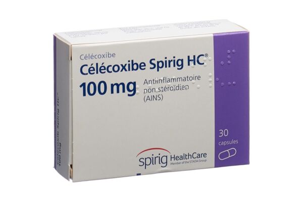 Célécoxib Spirig HC caps 100 mg 30 pce