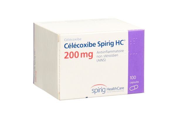 Célécoxib Spirig HC caps 200 mg 100 pce