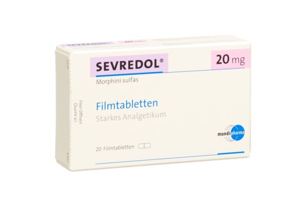 Sevredol Filmtabl 20 mg 20 Stk