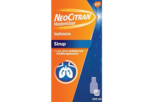 NeoCitran Expectorant sirop fl verre 200 ml
