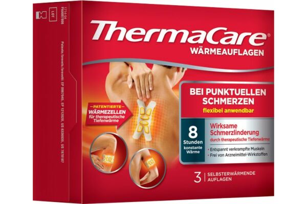ThermaCare douleurs ponctuelles patch 3 pce