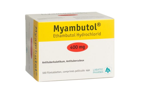 Myambutol cpr pell 400 mg 100 pce