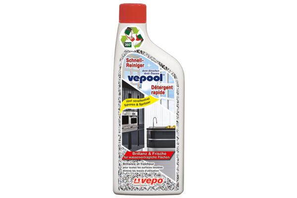 Vepool anti-traces détergent rapide emballage de remplacement 500 ml