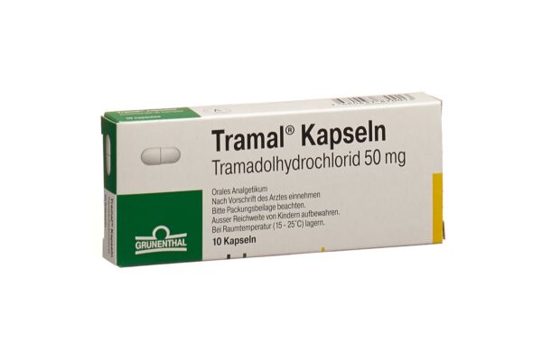 Tramal caps 50 mg 10 pce