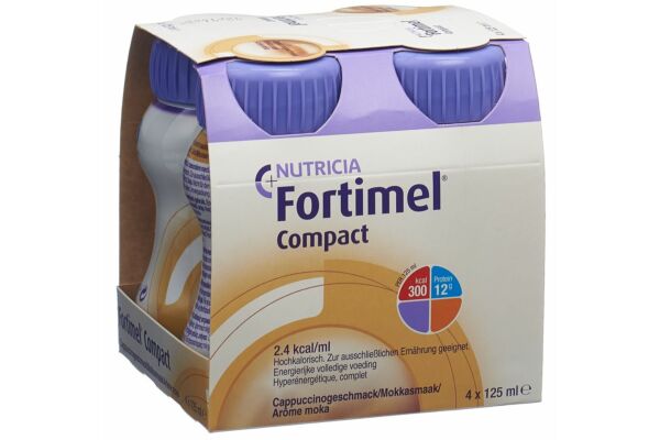 Fortimel Compact mocca 4 fl 125 ml