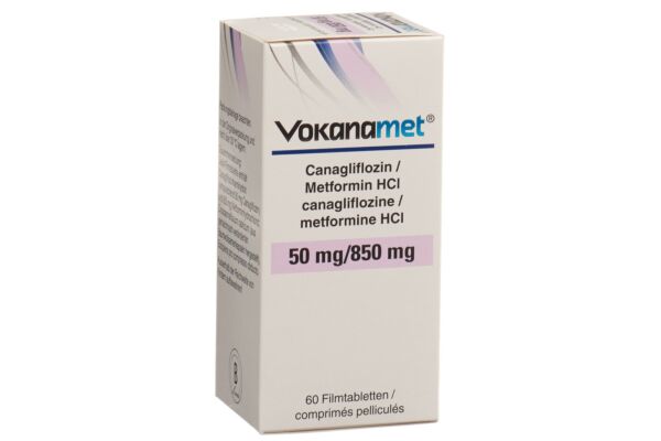 Vokanamet Filmtabl 50/850 mg Ds 60 Stk