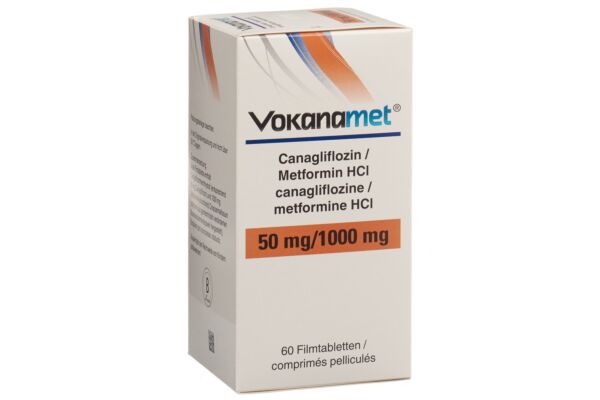 Vokanamet Filmtabl 50/1000 mg Ds 60 Stk