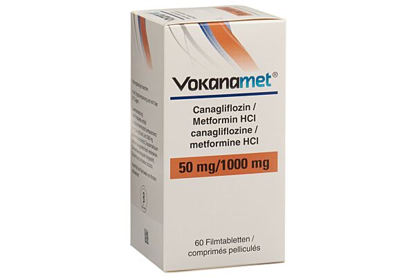 Vokanamet cpr pell 50/1000 mg 3 bte 60 pce
