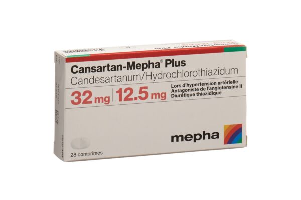 Cansartan-Mepha plus Tabl 32/12.5 28 Stk