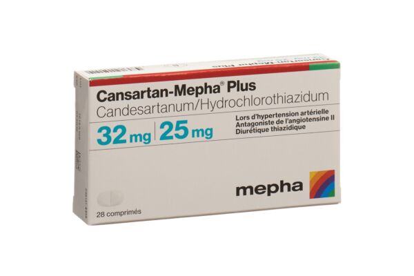 Cansartan-Mepha plus Tabl 32/25 28 Stk