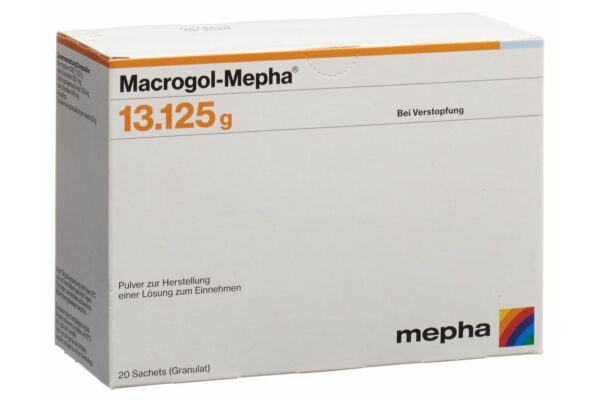 Macrogol-Mepha Plv Btl 20 Stk