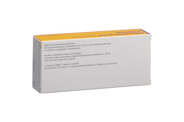 Clindamycin Zentiva caps 150 mg 16 pce