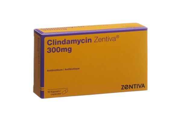Clindamycin Zentiva caps 300 mg 16 pce