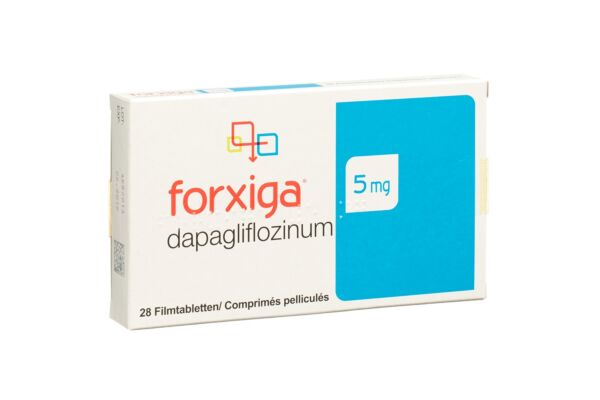 Forxiga Filmtabl 5 mg 28 Stk