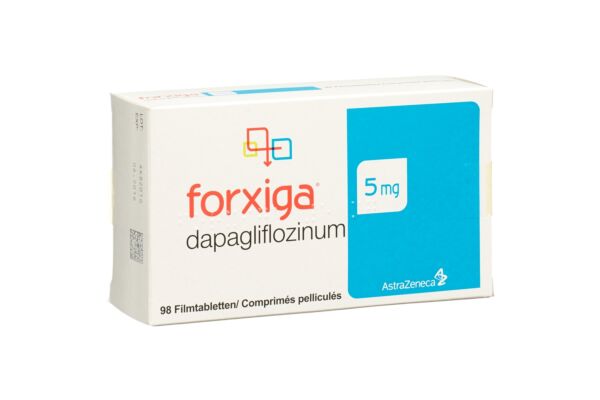 Forxiga Filmtabl 5 mg 98 Stk