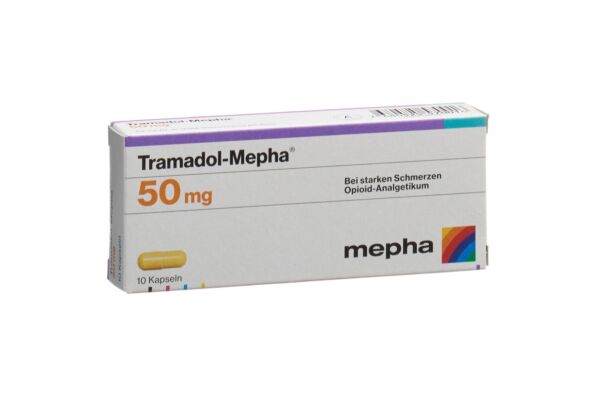 Tramadol-Mepha Kaps 50 mg 10 Stk