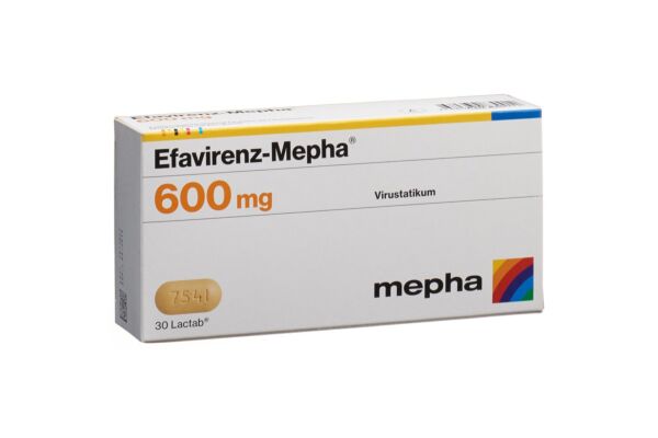 Efavirenz-Mepha Lactab 600 mg 30 pce