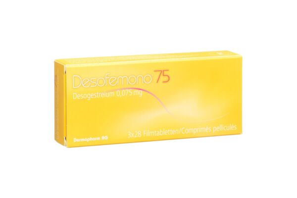 Desofemono Filmtabl 0.075 mg 3 x 28 Stk