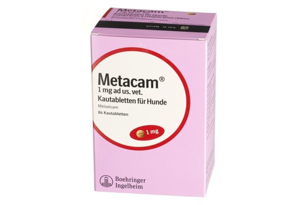 Metacam Hunde Kautabl 1 mg 84 Stk