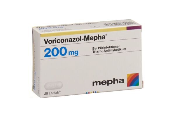 Voriconazol-Mepha Lactab 200 mg 28 Stk